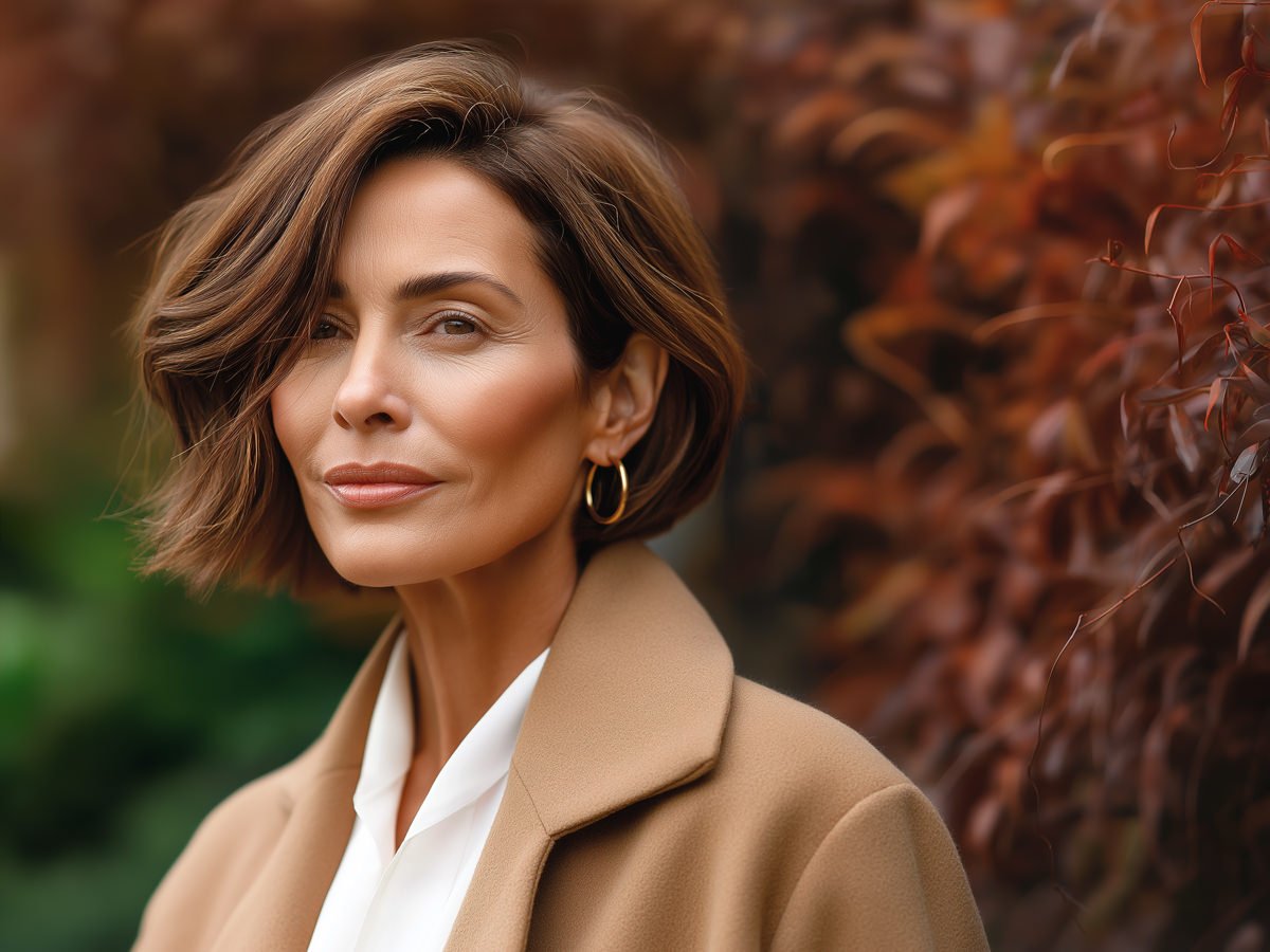 chestnut hair colour fall hair trends 2025 in South Surrey